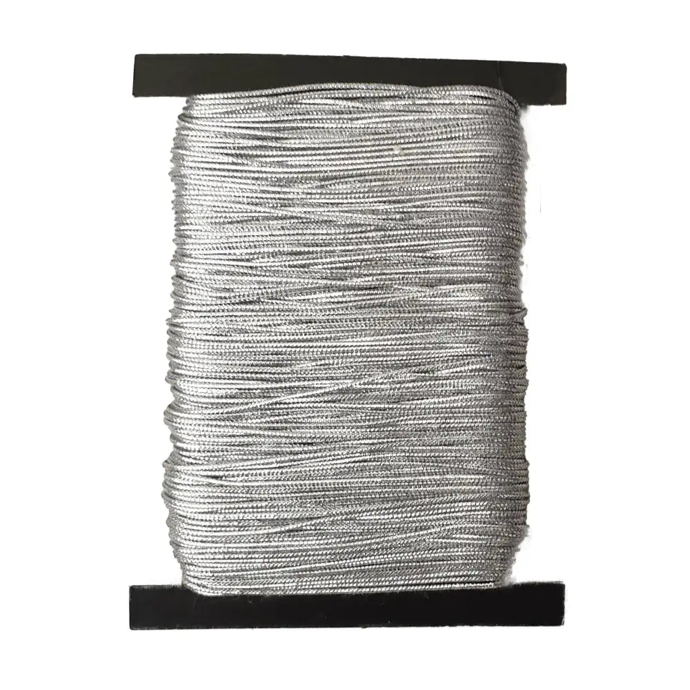 Metallic Elastic Hair String - Silver | Afrihair