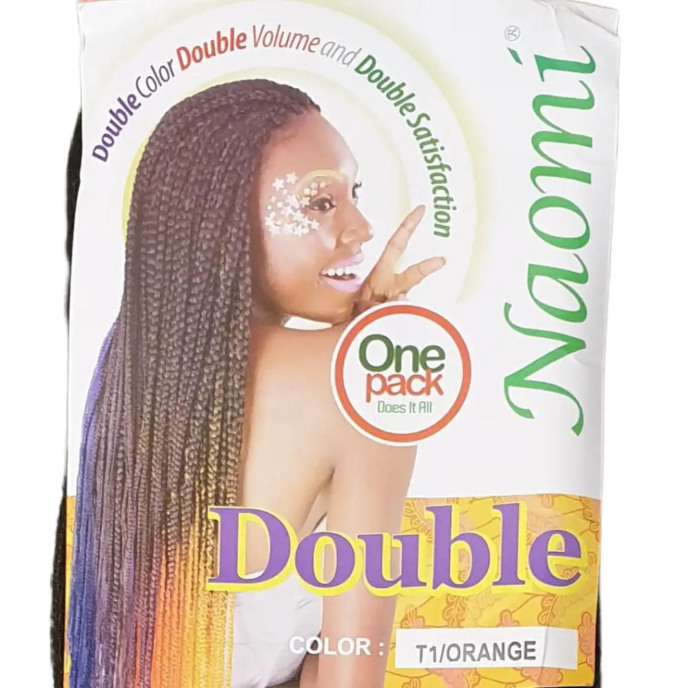 Naomi Double - T1/Orange - Braids X-Pression