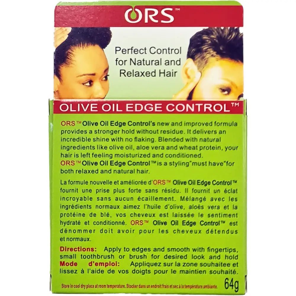 ORS Olive Oil Edge Control Smooth Hold Gel 2.25 oz | Afrihair