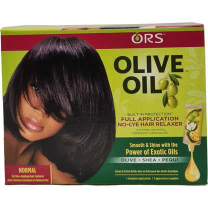 Ors Olive Oil Relaxer No Lye Normal - Hair Products &