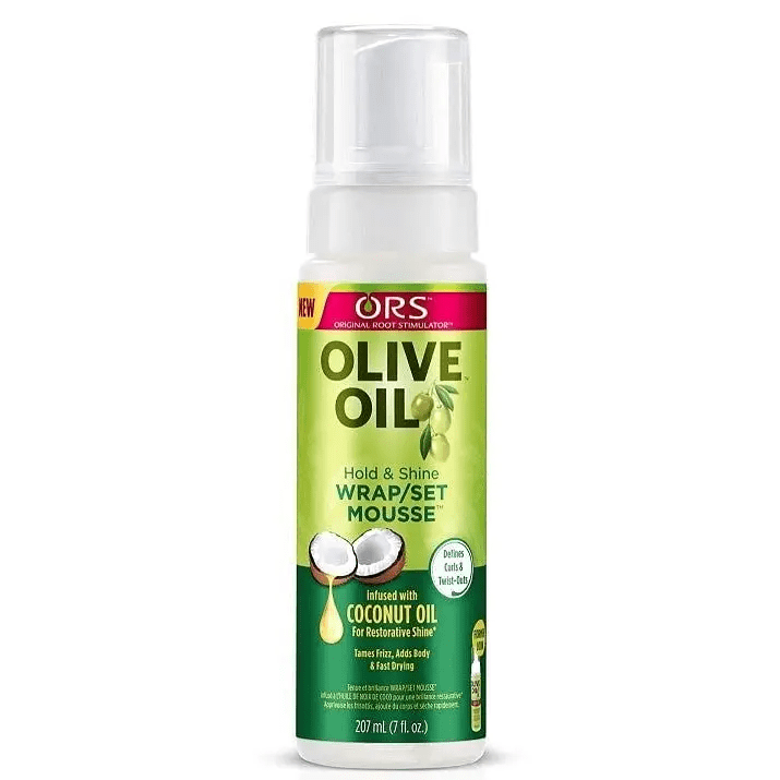 ORS Olive Oil Wrap and Set Mousse 7 oz | Afrihair
