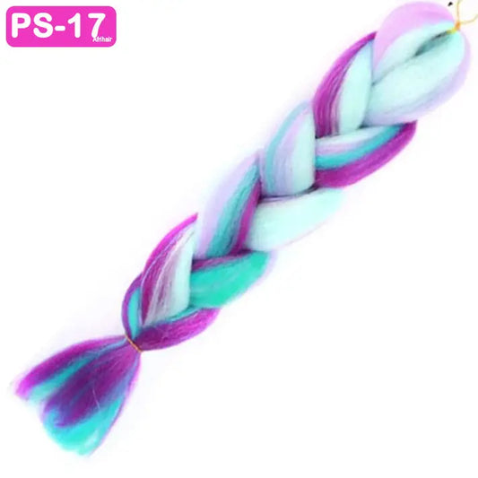 PS-17 - Jumbo Braiding Hair 24 Inch Candy