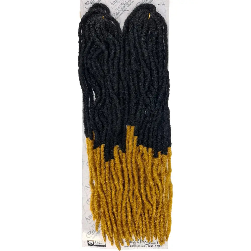 Reggae Locs Colour T1/27 - Black / Golden Blonde - Crochet