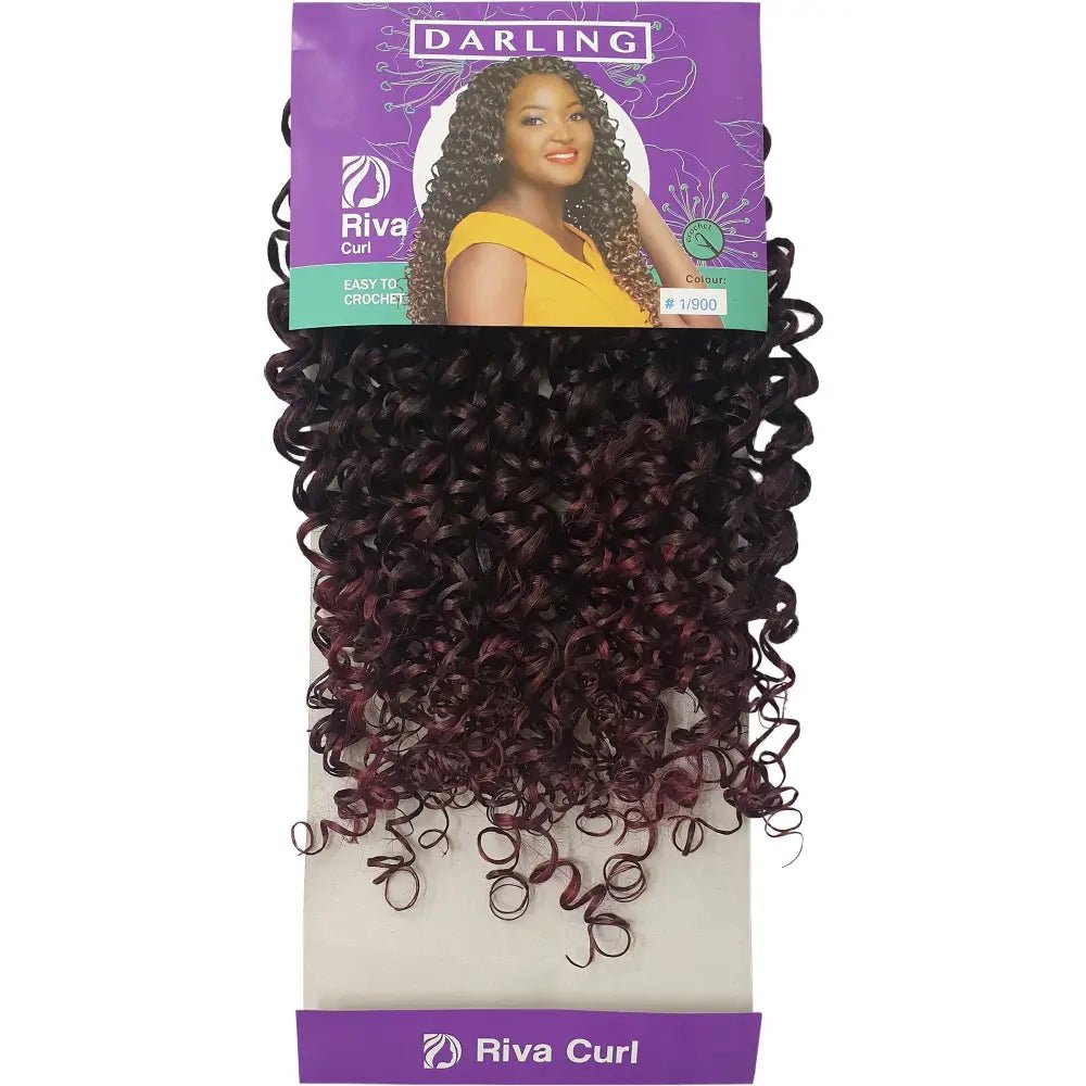 Riva Curl Crochet Colour 1/900 | Afrihair