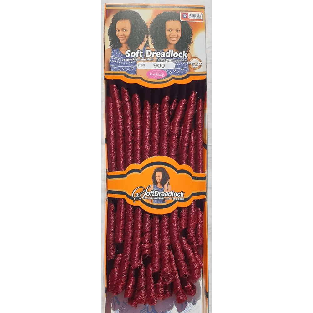 Soft Dread Colour 900 - Burgundy | Afrihair