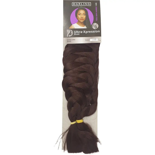 Ultra Xpression Braid - Darling - Colour 33 - Brown - 41 