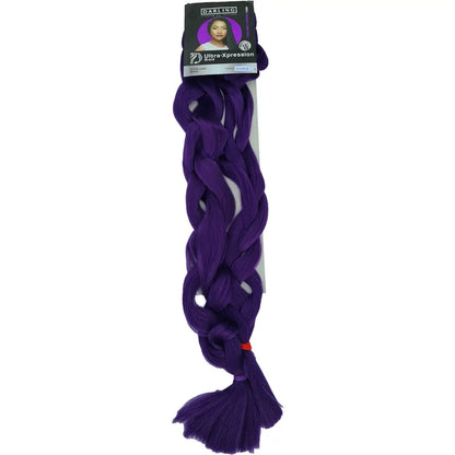 Ultra Xpression Braid - Darling - Colour PURPLE - 41 Inch 