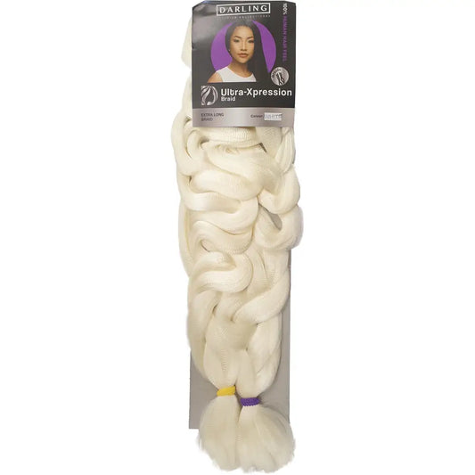 Ultra Xpression Braid - Darling - Colour WHITE - 41 Inch 