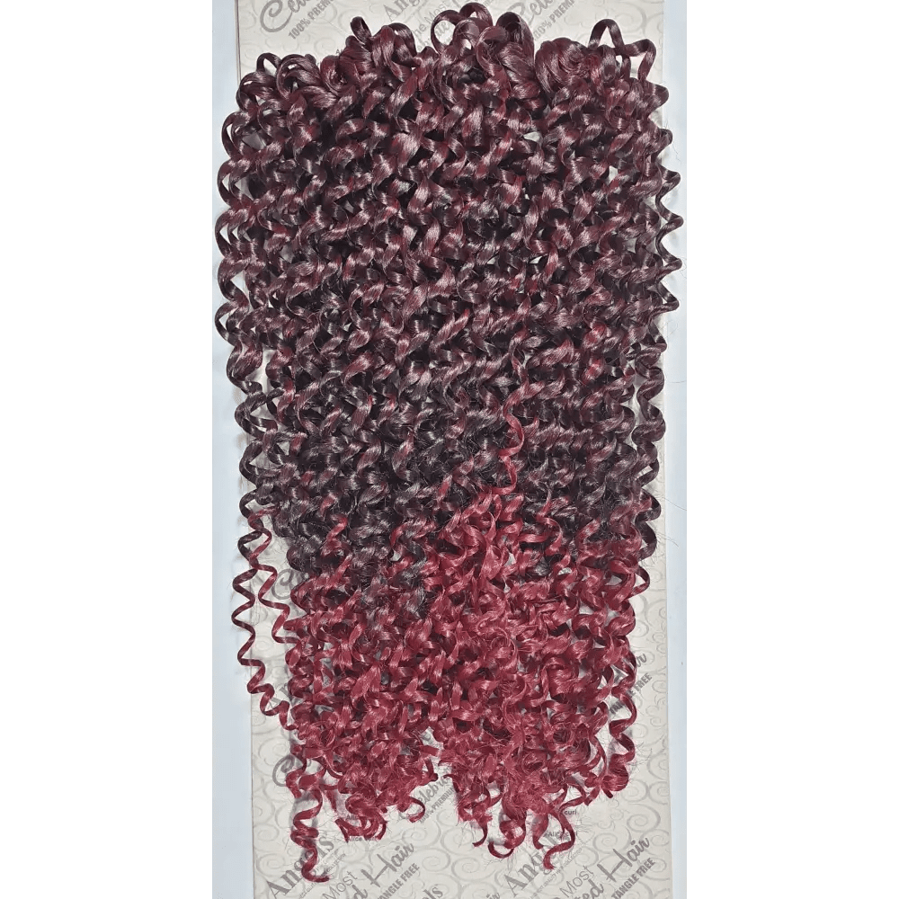 Water Wave Curls Colour No  1/900 - Black/Burgundy | Afrihair