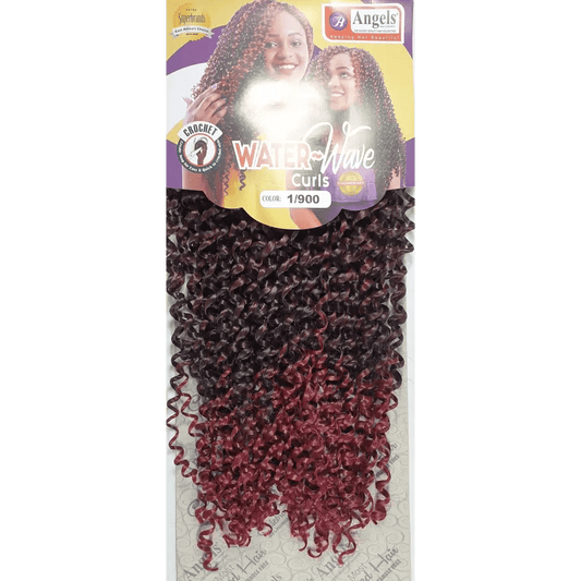 Water Wave Curls Colour No  1/900 - Black/Burgundy | Afrihair