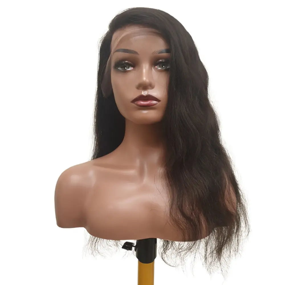 Wig - Human Hair - Body Wave 20 - Synthetic Hair -> Wig