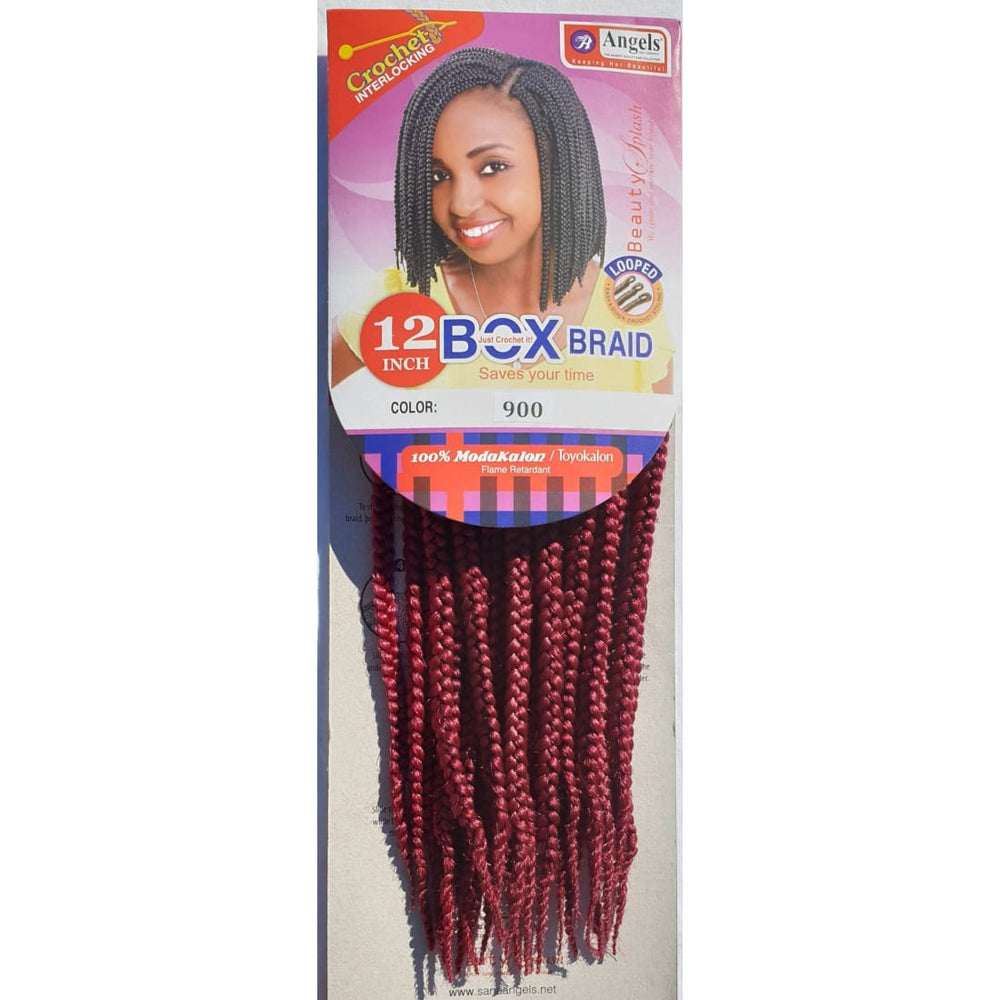 12 Box Braid/Crochet Colour No 900 - Crochet