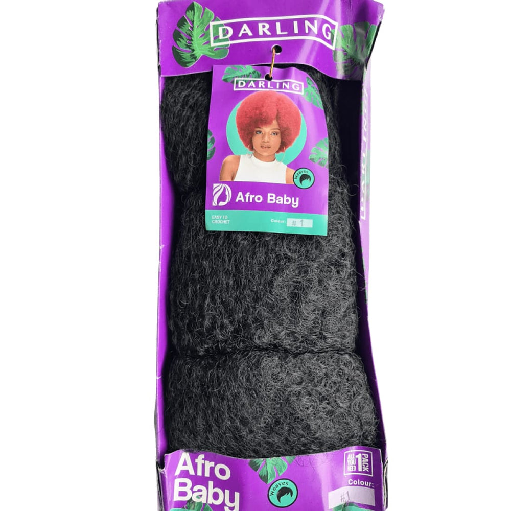 Afro Baby Weave Colour 1 - Weave