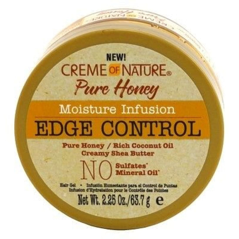 Creme Of Nature Pure Honey Edge Control Gel 2.25oz - Hair 