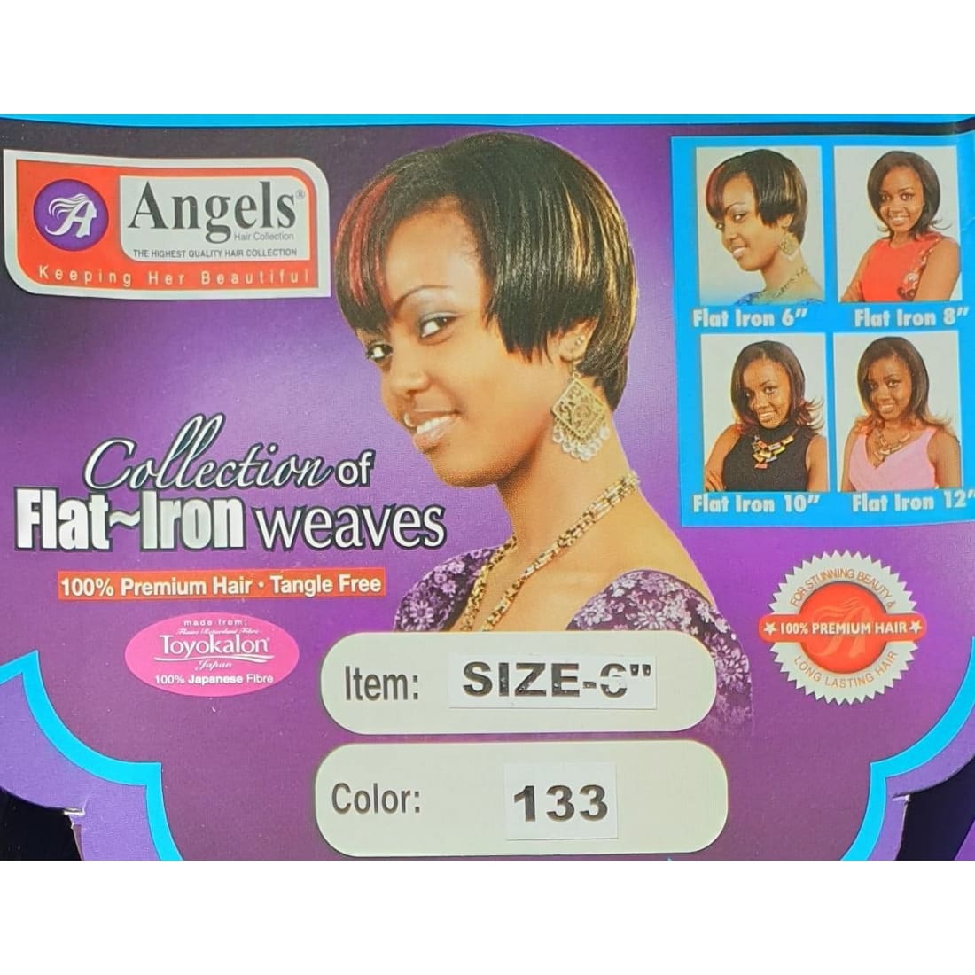 Flat-Iron 6 Straight Weave Colour No 133 - Weave