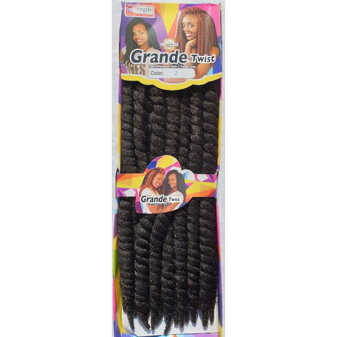 Grande Twist Braid Colour No 2 - Crochet