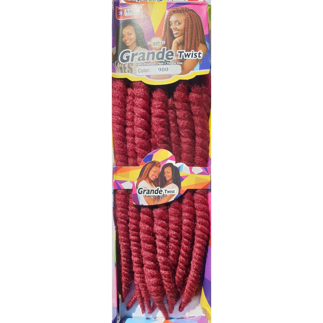 Grande Twist Braid Colour No 900 - Crochet