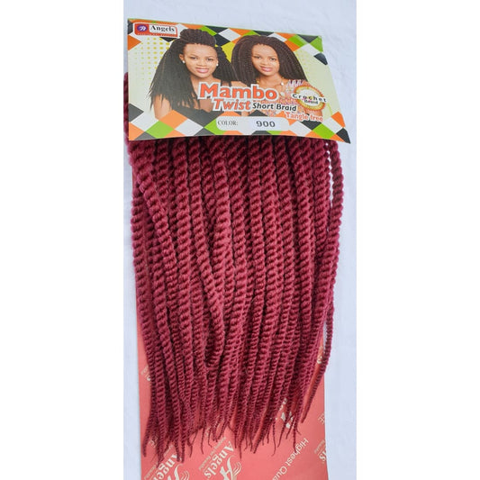 Mambo Twist Crochet Braids Short Colour No 900 - Crochet