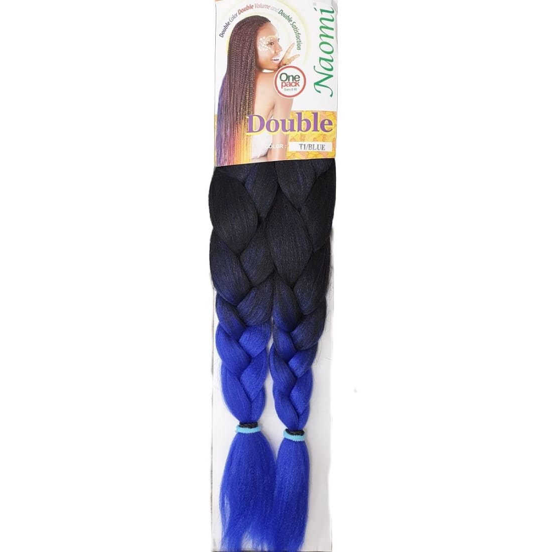 Naomi Double - T1/Blue - Braids X-Pression