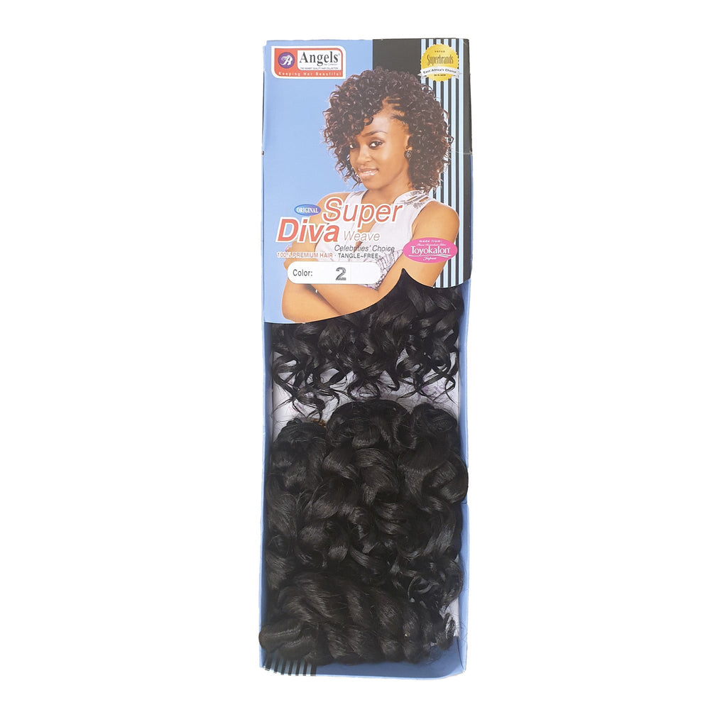 Super Diva Colour 2 - Darkest Brown - Weave