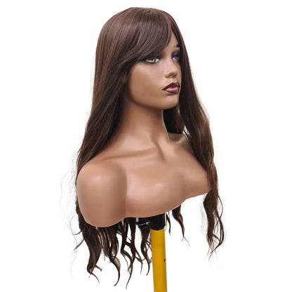 Wig - Choclate Brown Colour 8 Body Wave 28 Inches - Wig - 