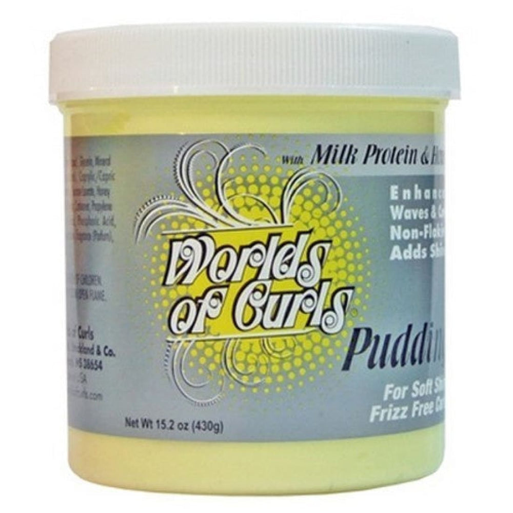 World of Curls Curly Pudding with Milk Protein & Honey 15.2 