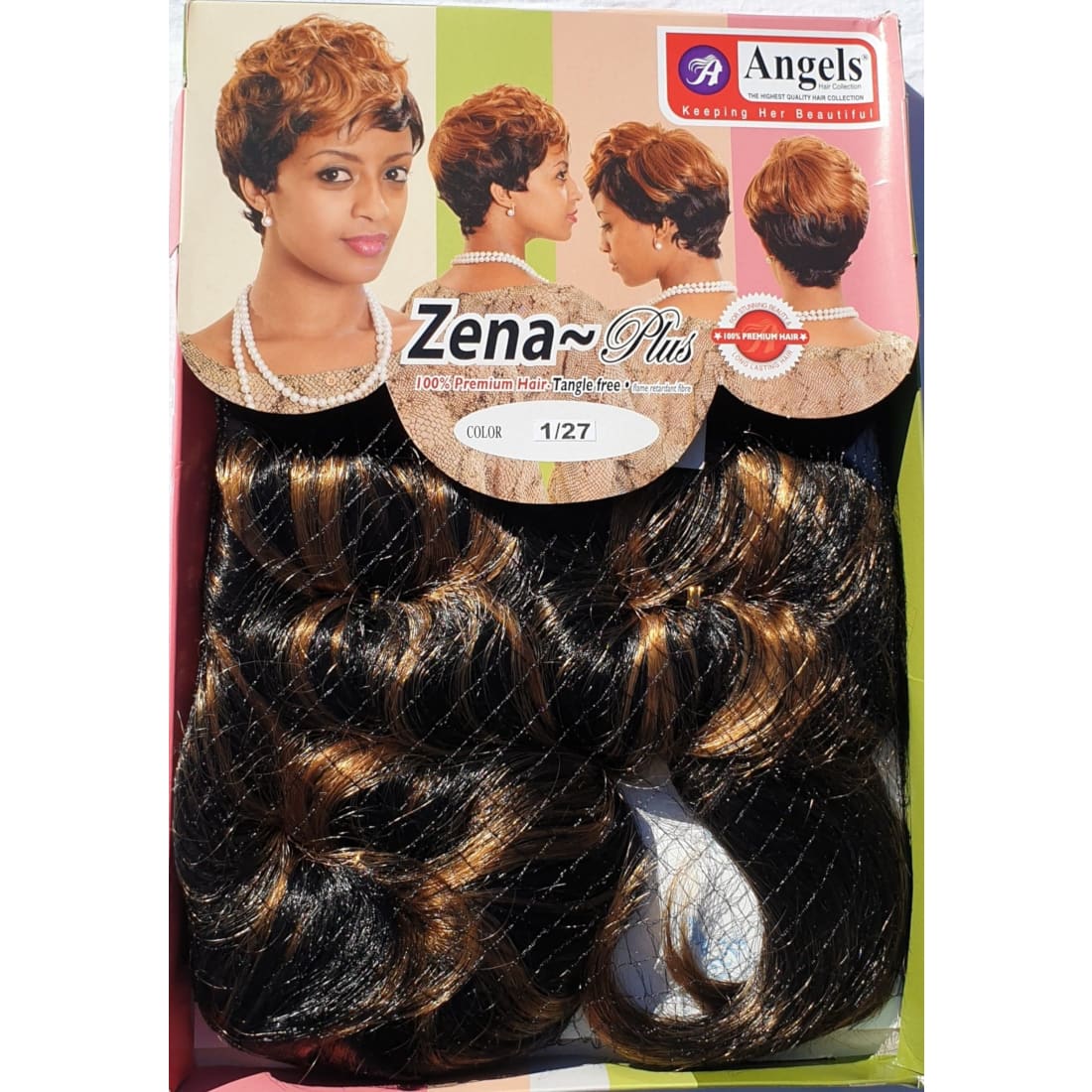 Afrihair Zena Plus Weave Colour No 1 27